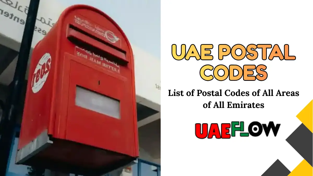 UAE Postal Codes