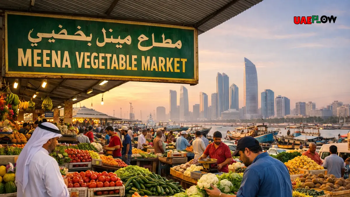 Meena Vegetable Market, Abu Dhabi