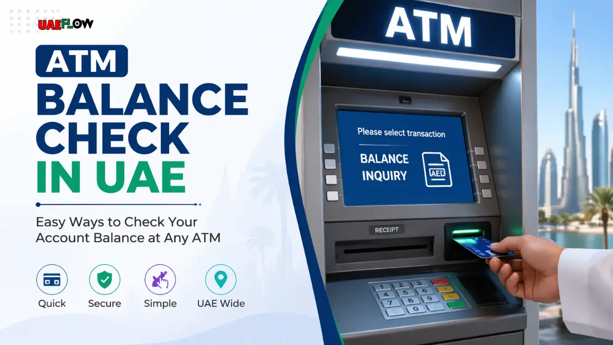 ATM Balance Check in UAE