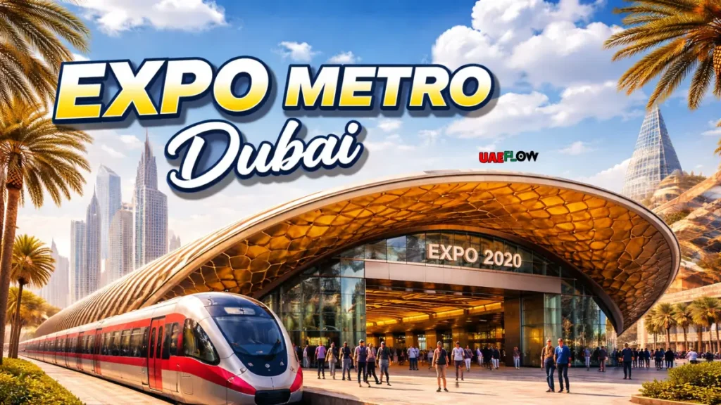 EXPO Metro Station Dubai