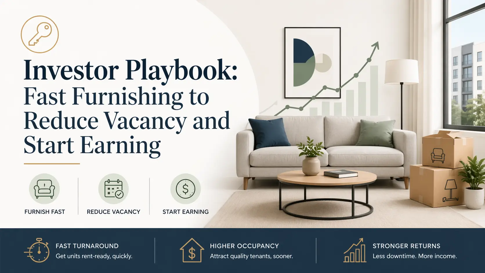 Investor Playbook: Fast Furnishing to Reduce Vacancy Fast