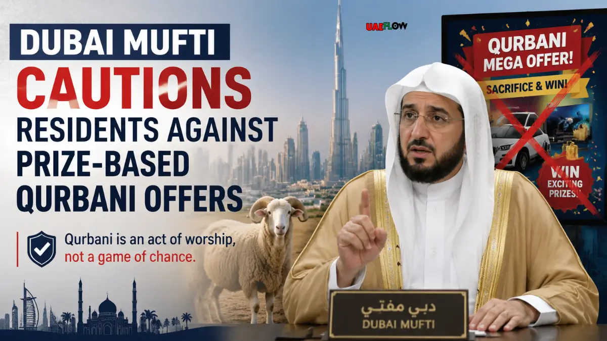 Dubai Mufti Cautions Residents Against Prize-Based Qurbani Offers