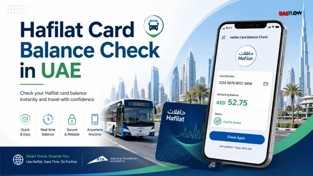 Hafilat Card Balance Check