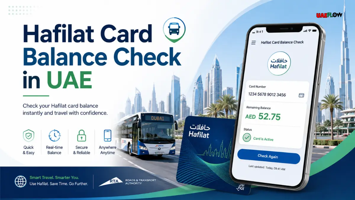 Hafilat Card Balance Check