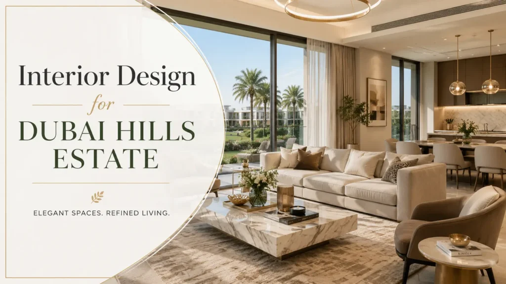 Interior Design for Dubai Hills Estate