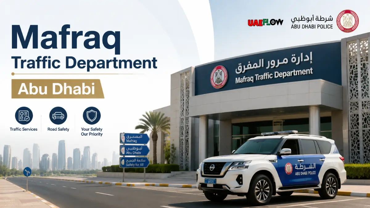 Mafraq Traffic Department Abu Dhabi