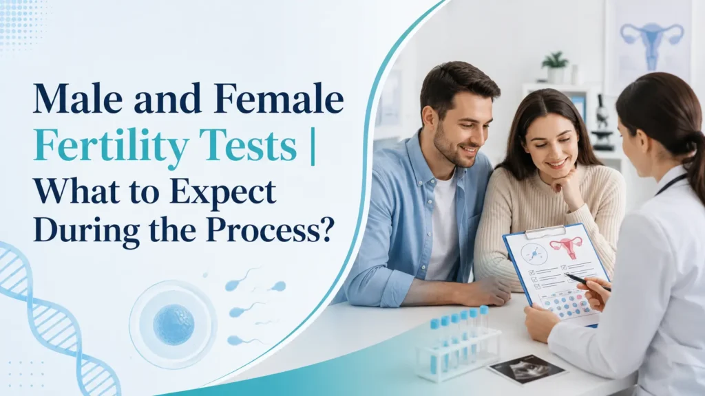 Male and Female Fertility Tests | What to Expect During the Process?