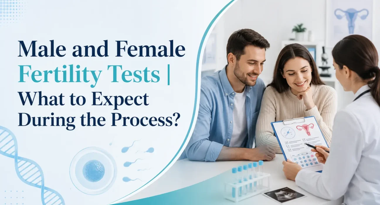 Male and Female Fertility Tests | What to Expect During the Process?