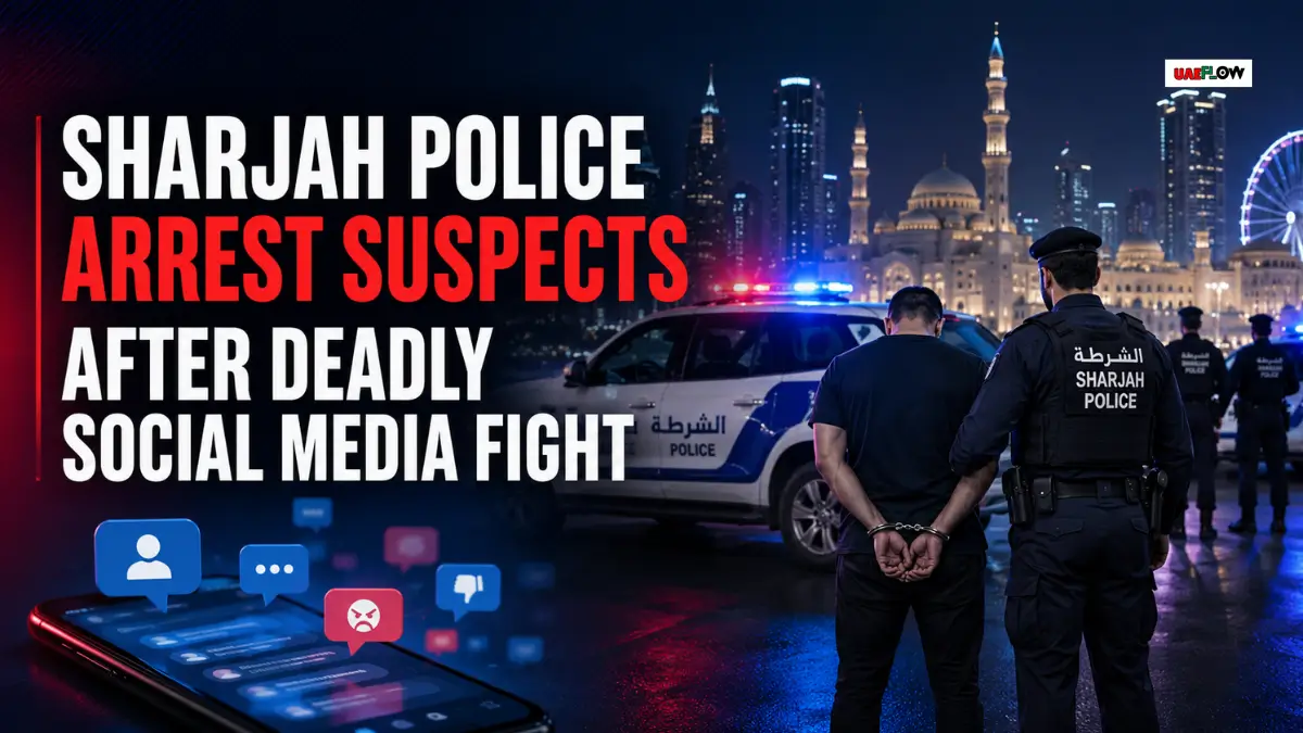 Sharjah Police Arrest Suspects After Deadly Media Fight