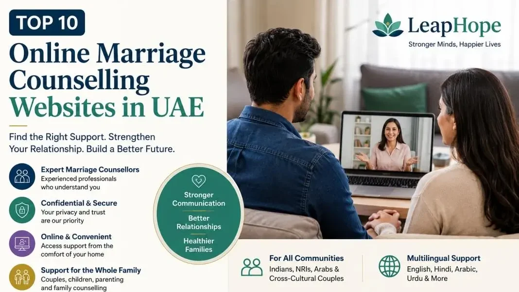 Top 10 Online Marriage Counselling Websites in UAE