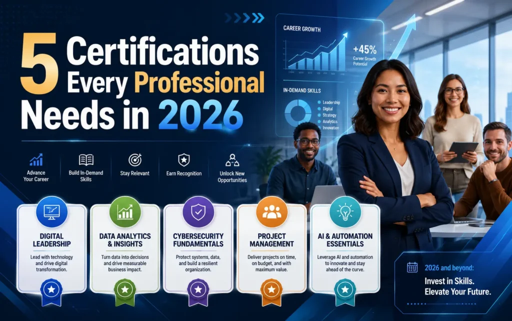 5 Certifications Every Professional Needs in 2026