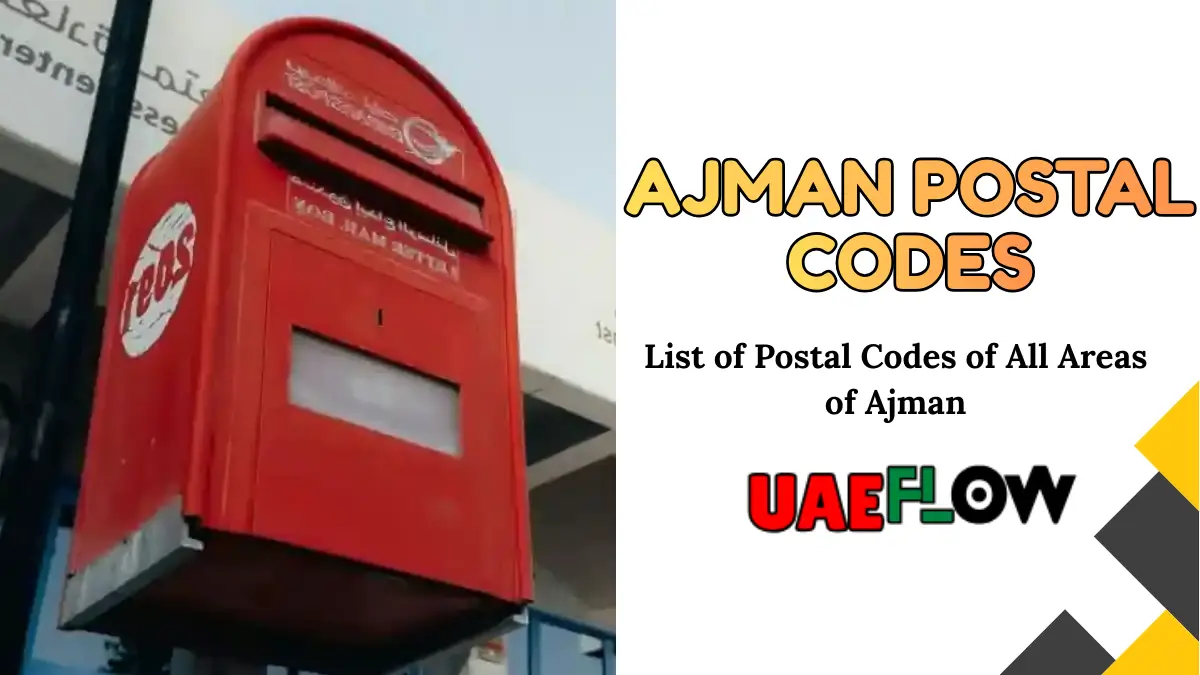 Find Your Ajman Postal Code