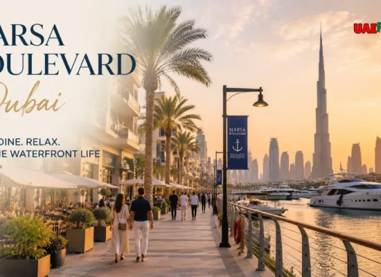 Marsa Boulevard Dubai | A Complete Guide to the Waterfront Lifestyle Destination Hamidiya Park Ajman